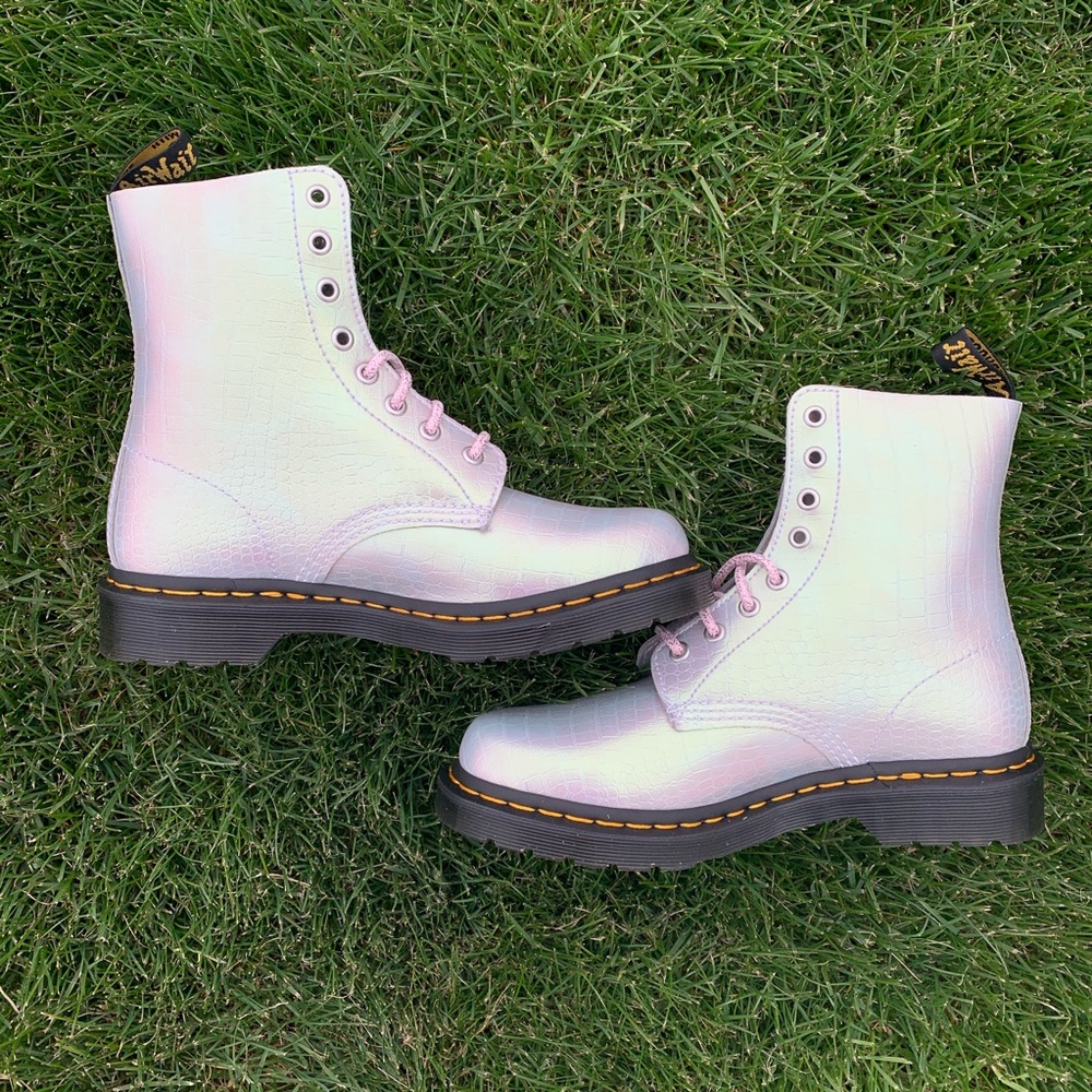 SOLD NWT Dr. Martens 1460 Iridescent Croc Boot - Picture 5 of 8